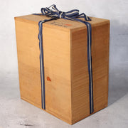 Japanese Bronze Vase Takashi Omori Signed Crane Bird Green Patina Ikebana Art19