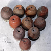 Japanese Antique Takotsubo 10pc Set Octopus Trap Pots Fishing Jar PV2912