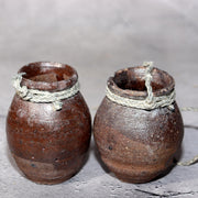 Japanese Antique Takotsubo 10pc Set Octopus Trap Pots Fishing Jar PV2915