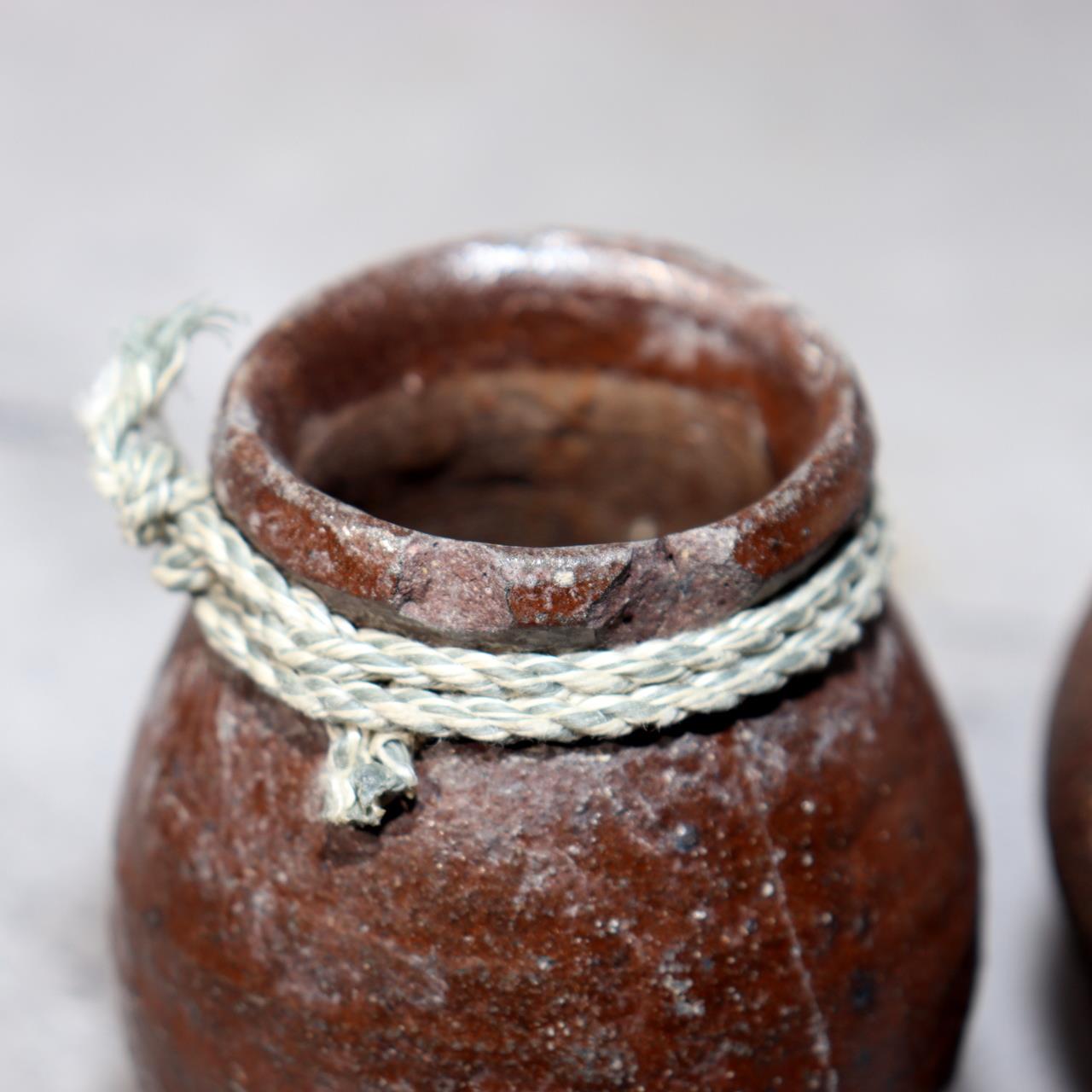 Japanese Antique Takotsubo 10pc Set Octopus Trap Pots Fishing Jar PV29114