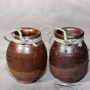 Japanese Antique Takotsubo 10pc Set Octopus Trap Pots Fishing Jar PV2916