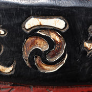 Japanese Antique Wooden Pharmacy Signboard Medicine Kanban Shinjusan WO49815