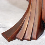 Japanese Bronze Statue Koi Fish Carp Rising Success Saegusa Sotaro Signed14