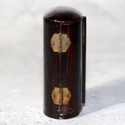 Japanese Antique Zushi Pocket Shrine Wooden Case Bronze Kannon Buddha Statue15