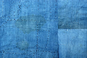 Japanese Antique Boro Fabric Indigo Cotton Sashiko Patchwork Folk Art BRKW1599