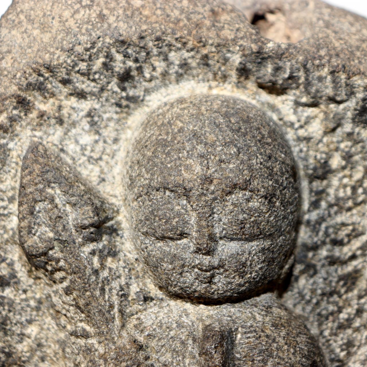 Japanese Stone Buddha Jizo Statue Sekibutsu Garden Ornament SDB1366