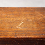 Japanese Antique Wooden Box Drawer Iron Hardware Storage Meiji Era WBX33912