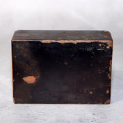 Japanese Antique Tobacco Case Tabako-ire Koyori Woven Paper Lacquer Pouch Meiji14