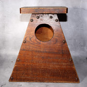 Japanese Antique Wooden Step Stool Fumidai Ladder Plant Stand WO5012