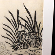 Japanese Antique Woodblock Print Fox Kitsune Tachibana Morikuni 1736 Edo6