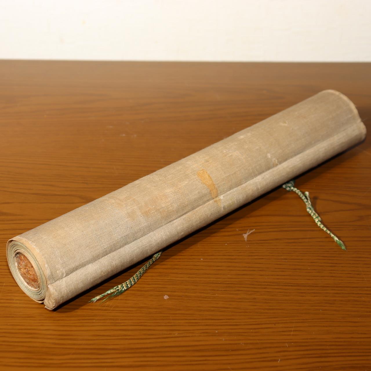 Japanese Scroll Kakejiku Fox Yokai Hakuzosu Nakajima Raisho Painting ASO42216