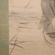 Japanese Scroll Kakejiku Fox Yokai Hakuzosu Nakajima Raisho Painting ASO4223