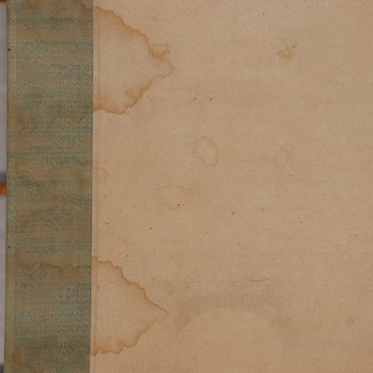 Japanese Scroll Kakejiku Fox Yokai Hakuzosu Nakajima Raisho Painting ASO42210