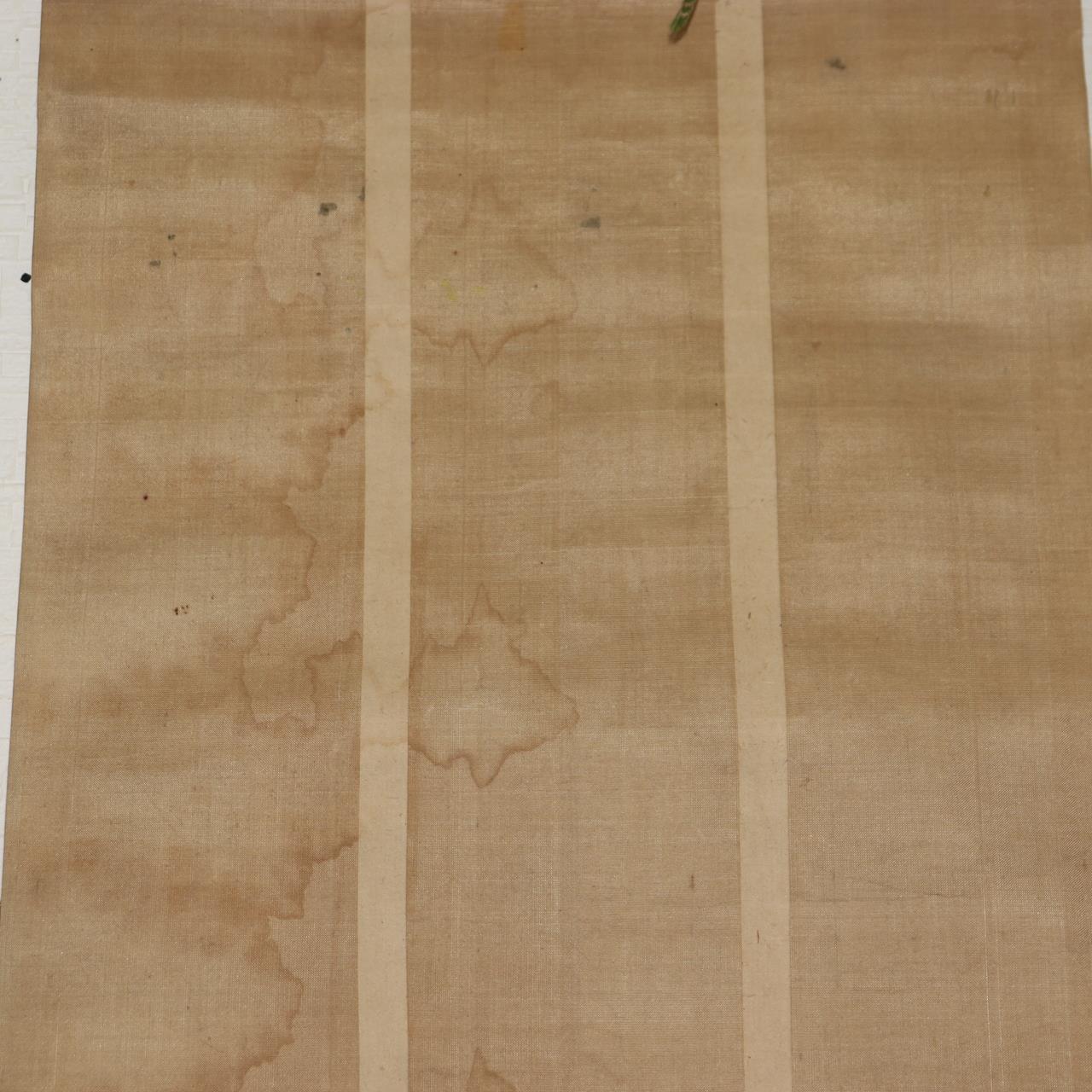 Japanese Scroll Kakejiku Fox Yokai Hakuzosu Nakajima Raisho Painting ASO42212