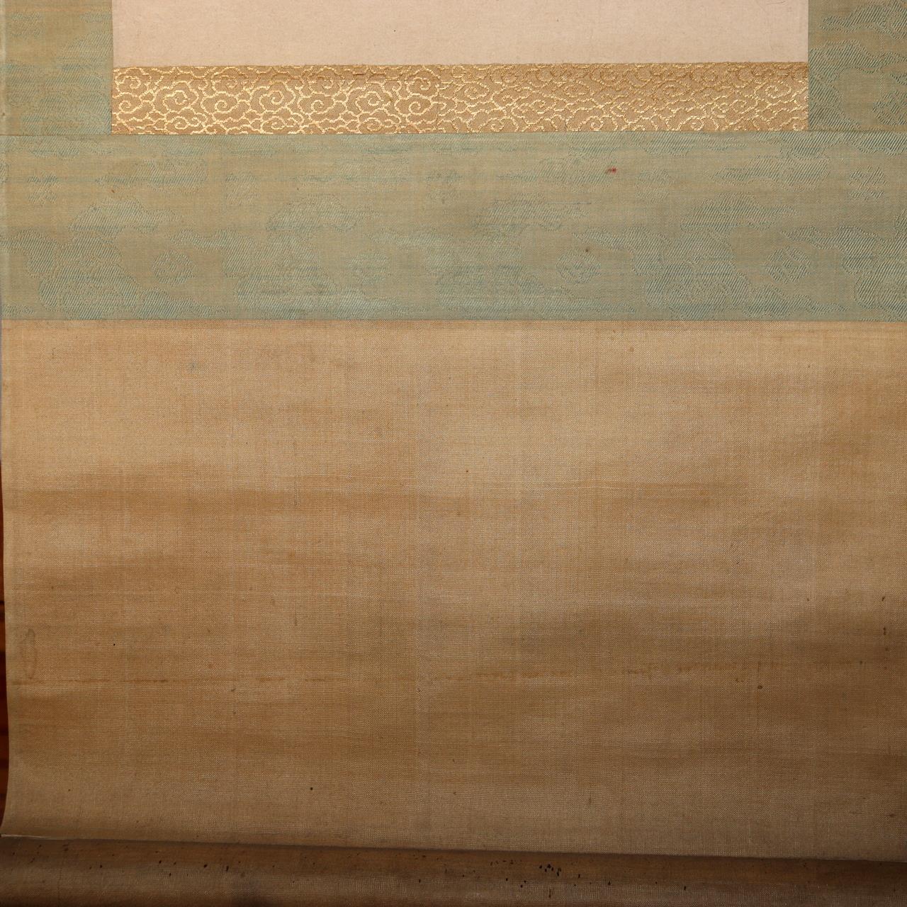 Japanese Scroll Kakejiku Fox Yokai Hakuzosu Nakajima Raisho Painting ASO42213