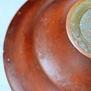 Japanese Vintage Bronze Flower Vase Signed Ikebana Metal Art Japan BV7047