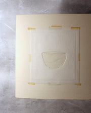 Maki Haku Woodblock Print Collection-66 Embossed Chawan Tea Bowl Signed Framed15