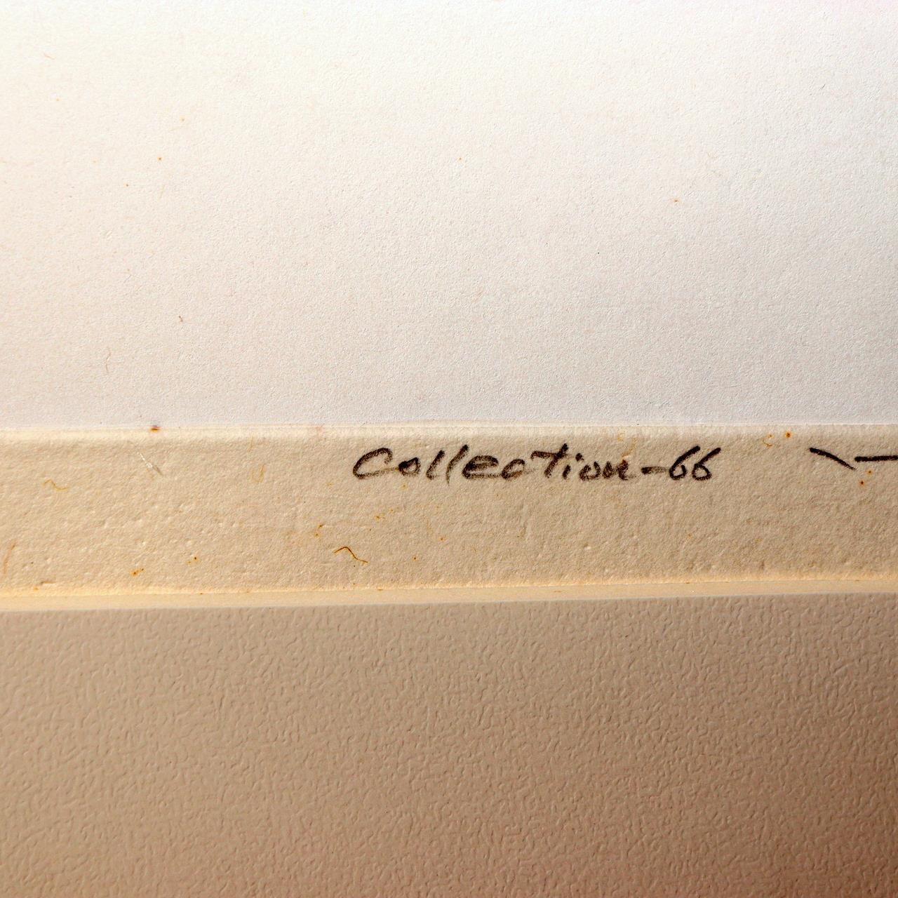 Maki Haku Woodblock Print Collection-66 Embossed Chawan Tea Bowl Signed Framed6