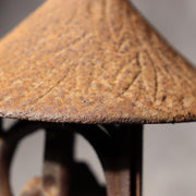 Japanese Vintage Cast Iron Hanging Lantern Tsuri-doro Dragonfly Garden Rustic15