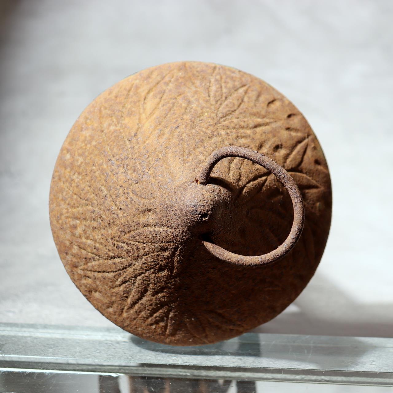 Japanese Vintage Cast Iron Hanging Lantern Tsuri-doro Dragonfly Garden Rustic12