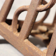 Japanese Vintage Cast Iron Hanging Lantern Tsuri-doro Dragonfly Garden Rustic9