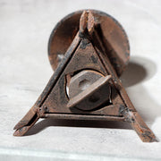 Japanese Vintage Cast Iron Hanging Lantern Tsuri-doro Dragonfly Garden Rustic16