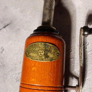 Japanese Vintage Wooden Hand Crank Tool Manual Massager Showa Era Craft VG41712