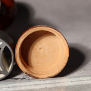 Japanese Vintage Wooden Hand Crank Tool Manual Massager Showa Era Craft VG41711