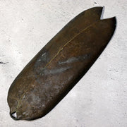 Japanese Bronze Tray Bamboo Leaf Masashi Natorigawa Takaoka Copper Box BOS9872