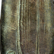 Japanese Bronze Tray Bamboo Leaf Masashi Natorigawa Takaoka Copper Box BOS98712