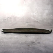 Japanese Bronze Tray Bamboo Leaf Masashi Natorigawa Takaoka Copper Box BOS98716