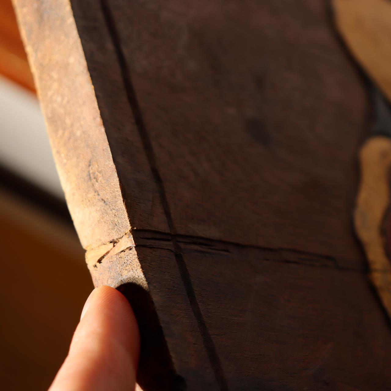 Antique Japanese Wood Sign Kanban Ryotei Restaurant Geisha Oiran Carved Art12