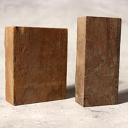 Japanese Vintage Printing Block Stamp Samurai Kabuki Ad Letterpress Set 2pcs7