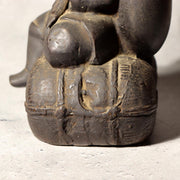 Japanese Bronze Statue Daikokuten God of Wealth Lucky Heavy 2.1kg Vintage BOS9899