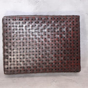 Japanese Vintage Bamboo Woven Basket Storage Box Mingei Folk Art BVO705