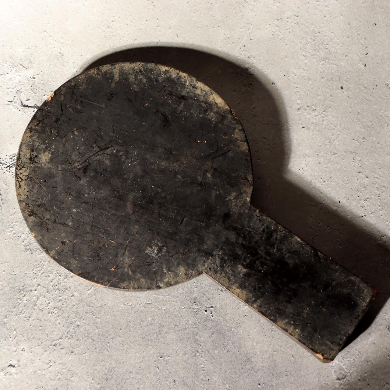 Japanese Antique Bronze Mirror Pine Hawk Bird Signed Fujiwara Mitsunaga Box5