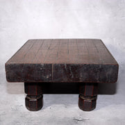 Japanese Antique Wooden Shogi Board Table Go Game WO4798