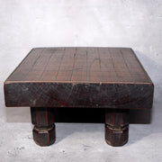 Japanese Antique Wooden Shogi Board Table Go Game WO4796
