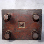 Japanese Antique Wooden Shogi Board Table Go Game WO4793