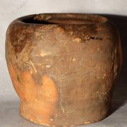 Antique Tokoname Tsubo Jar Muromachi Momoyama Ubakuchi Kiln Mark Wabi Sabi Japan2