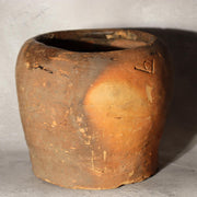Antique Tokoname Tsubo Jar Muromachi Momoyama Ubakuchi Kiln Mark Wabi Sabi Japan3