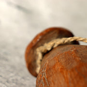 Antique Korean Wooden Loom Weight Joseon Folk Art Primitive Carved Sculpture WO59