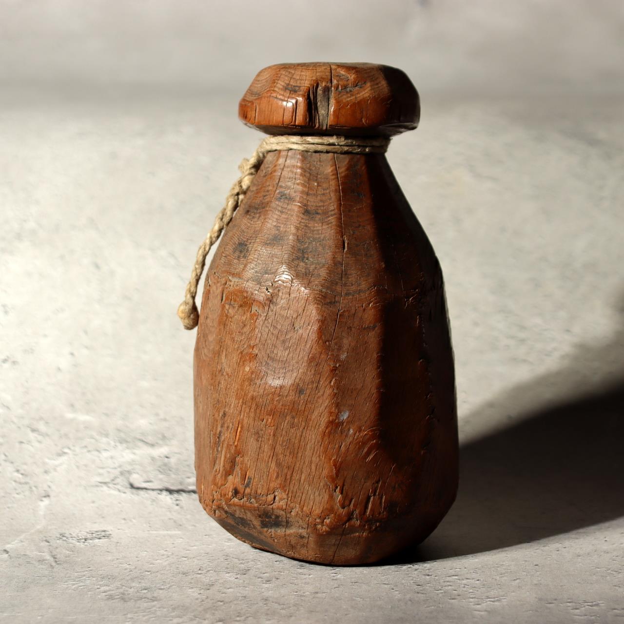 Antique Korean Wooden Loom Weight Joseon Folk Art Primitive Carved Sculpture WO51