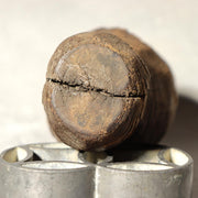 Antique Korean Wooden Loom Weight Joseon Folk Art Rustic Dry Wood Sculpture WO518