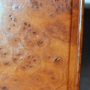 Japanese Wooden Box Burl Wood Tamamoku Intense Grain Document Stationery Box14