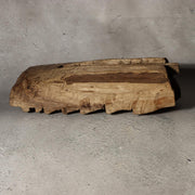 Antique Japanese Wood Tool Gangi Thatching Beater Primitive Folk Art Mingei Rare8