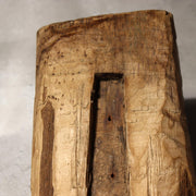 Antique Japanese Wood Tool Gangi Thatching Beater Primitive Folk Art Mingei Rare14