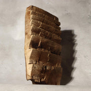 Antique Japanese Wood Tool Gangi Thatching Beater Primitive Folk Art Mingei Rare4