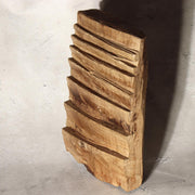 Antique Japanese Wood Tool Gangi Thatching Beater Primitive Folk Art Mingei Rare0