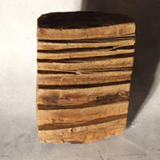 Antique Japanese Wood Tool Gangi Thatching Beater Primitive Folk Art Mingei Rare2